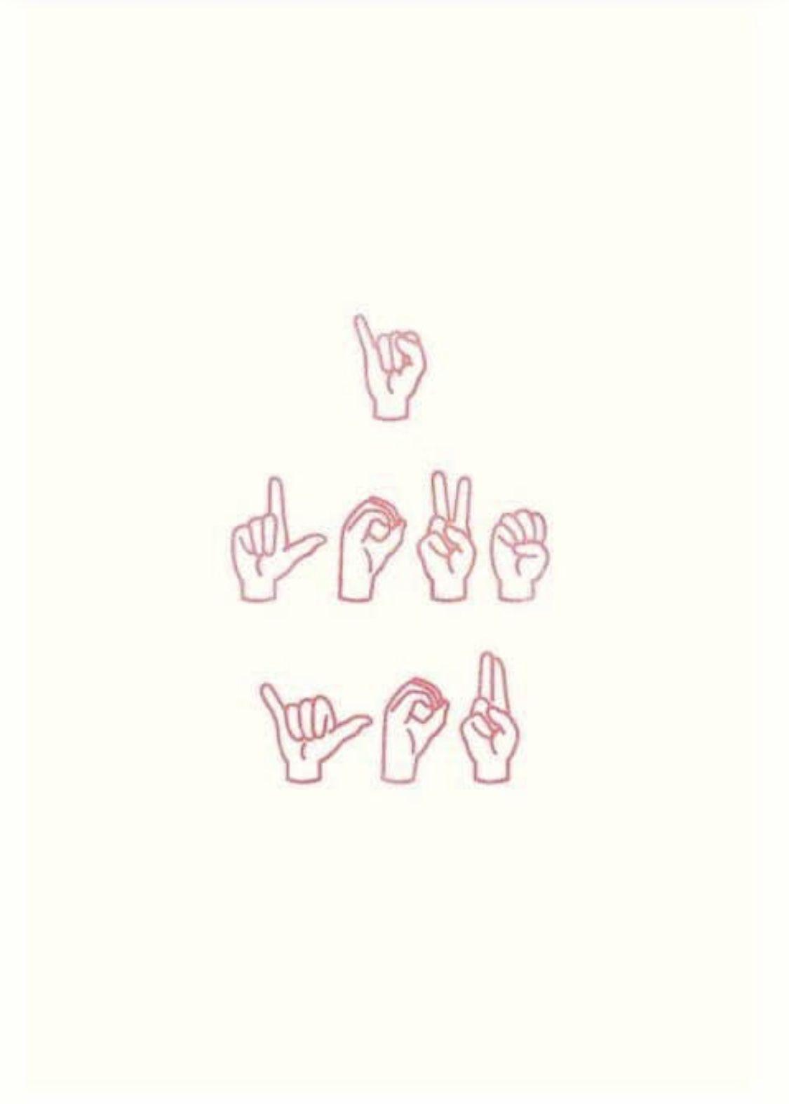 Sign Language Wallpapers Top Free Sign Language Backgrounds Wallpaperaccess