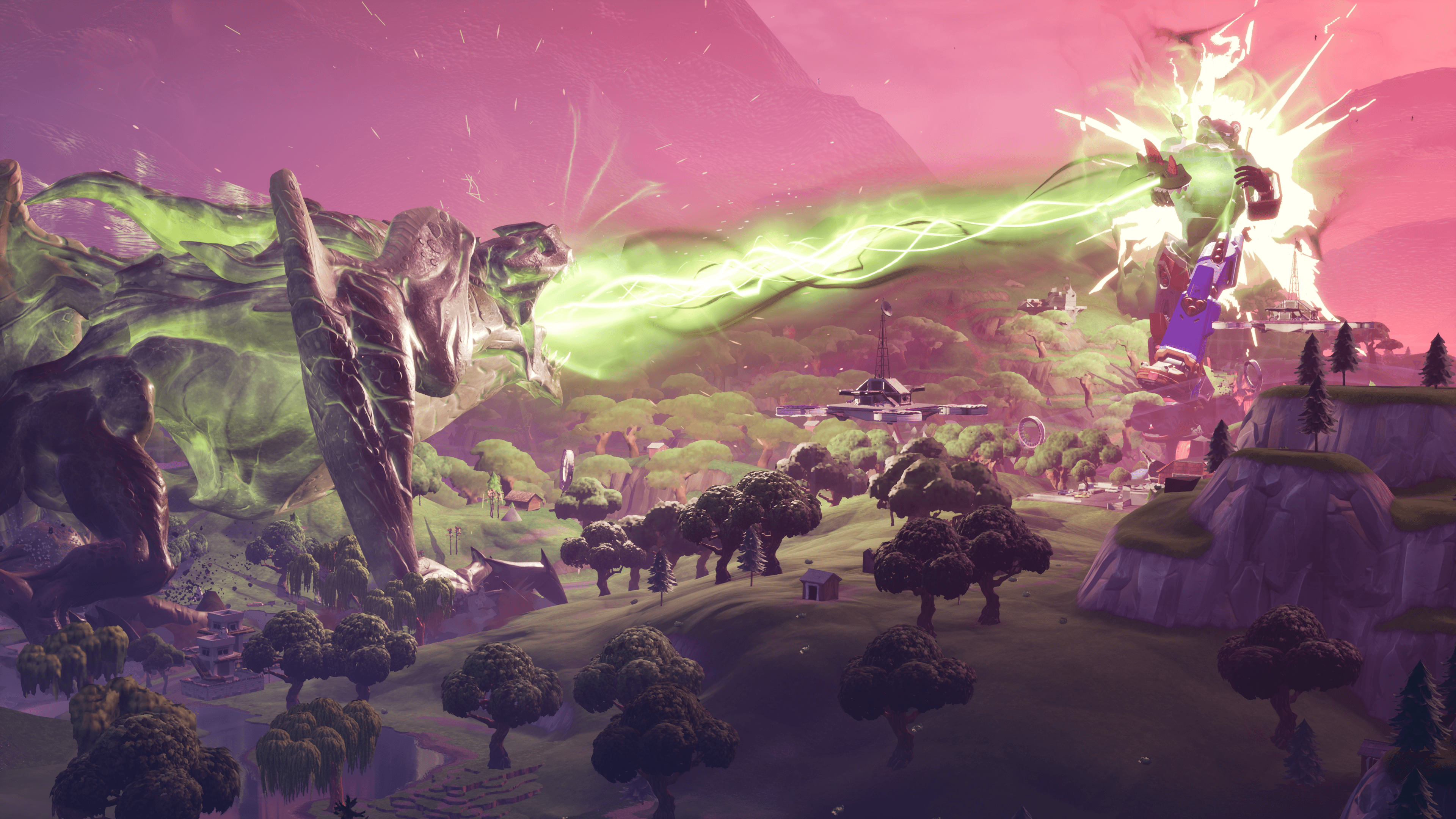 3840x2160 Fortnite Monster Wallpaper