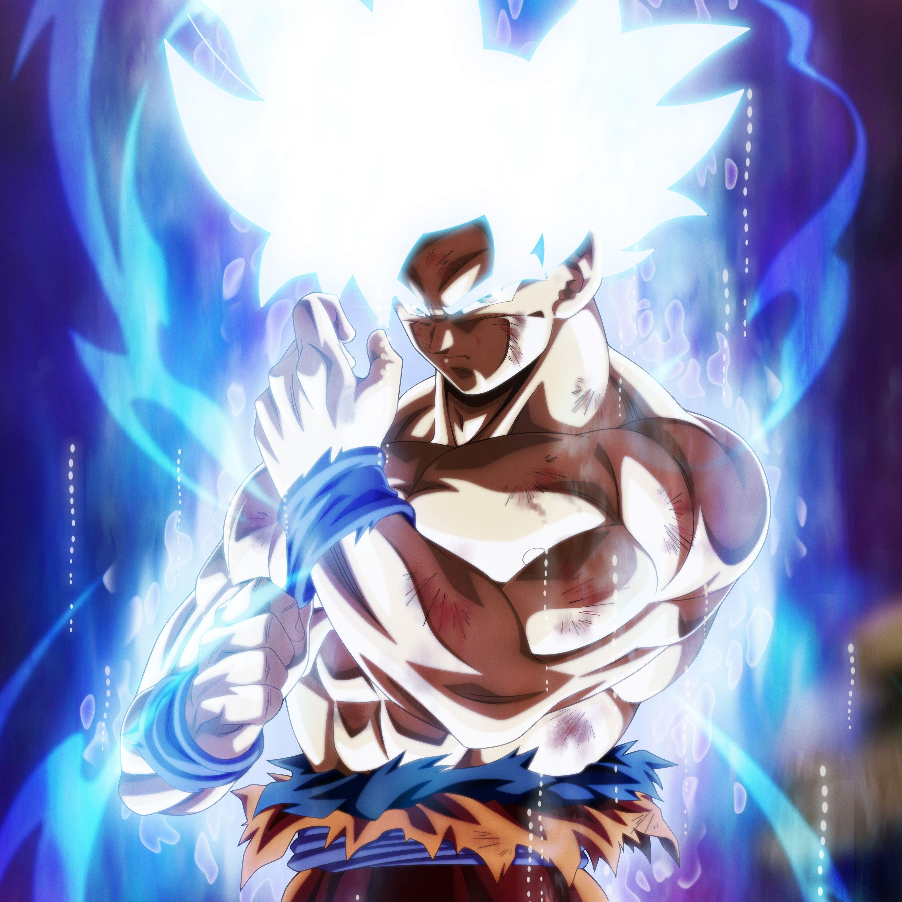 2932x2932 Goku Dragon Ball Super Anime 5k Fan Made iPad Pro Retina