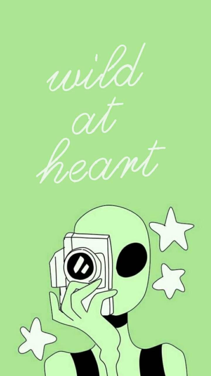 720x1280 Alien aesthetic wallpaper