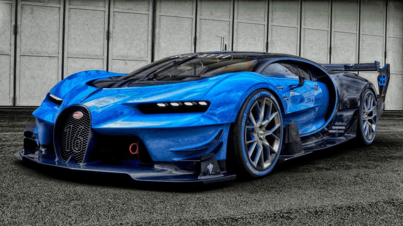 1366x768 Bugatti Vision Gran Turismo