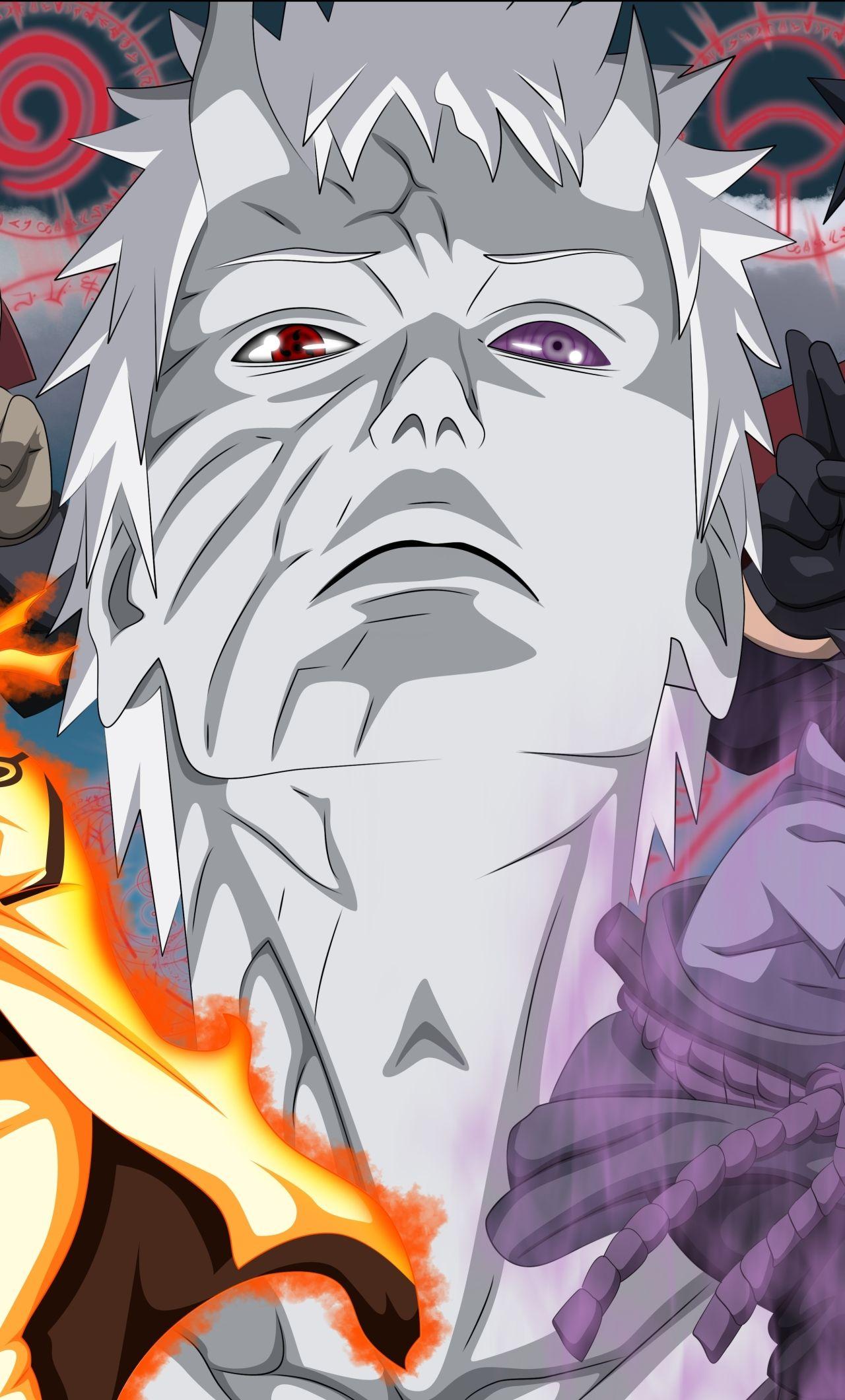 1280x2120 madara uchiha, naruto anime, obito iPhone 6 plus