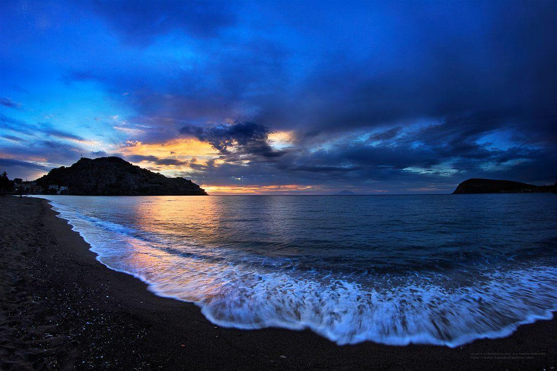 1095x730 Greece Sunset Wallpaper Picture. Beach wallpaper, Sunset