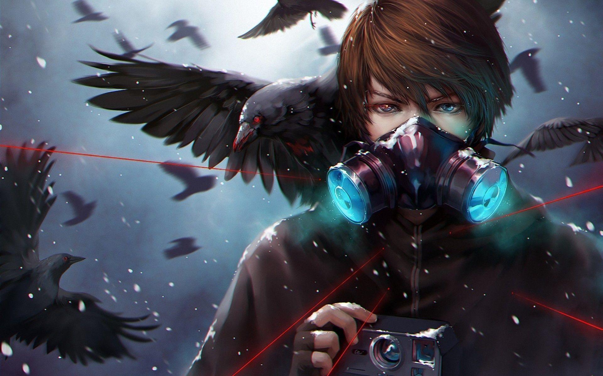 1920x1200 Wallpaper Fighter with His Bird Trapped By Enemy Animated HD