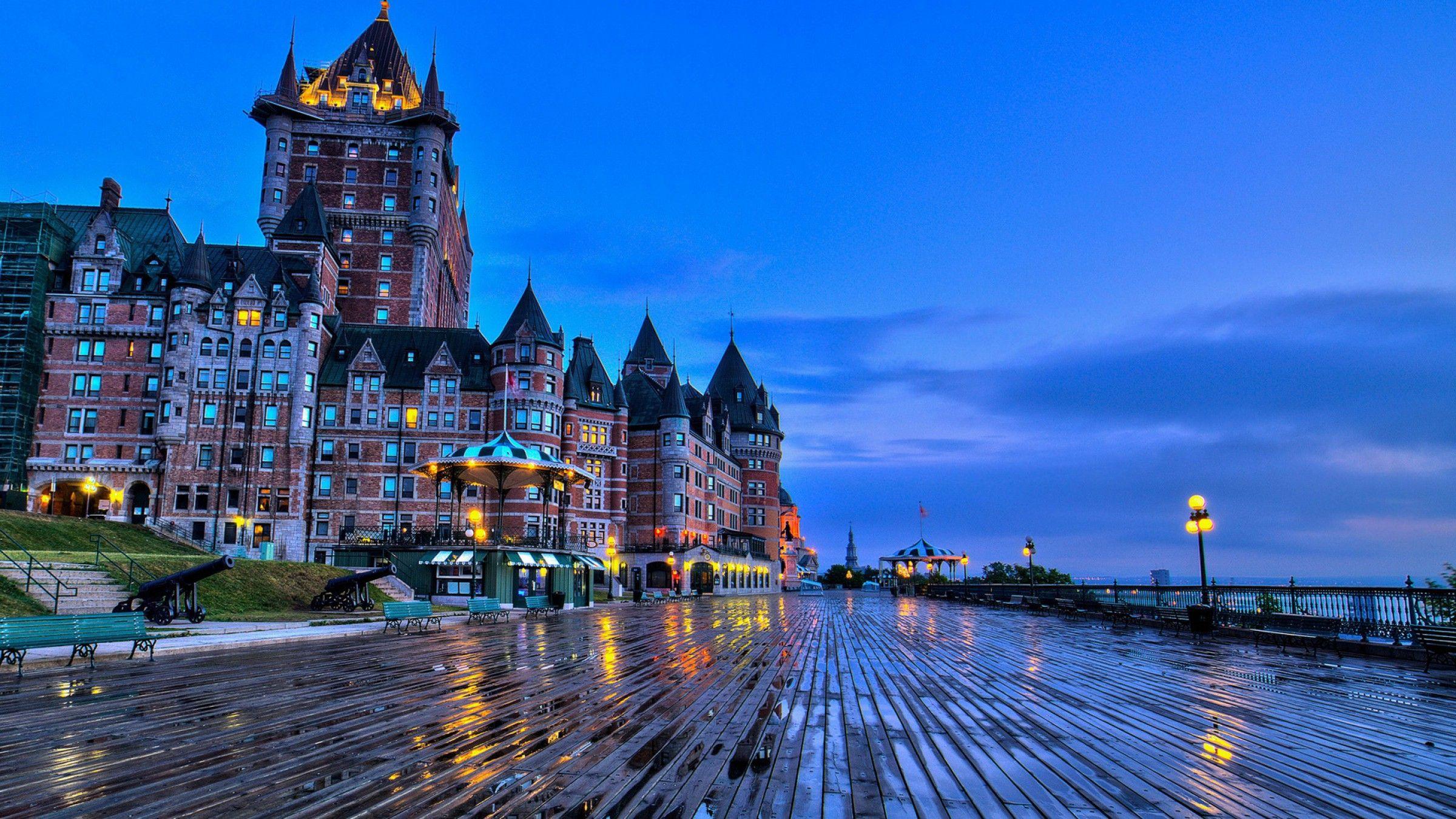 2400x1350 Quebec City HD Wallpaper