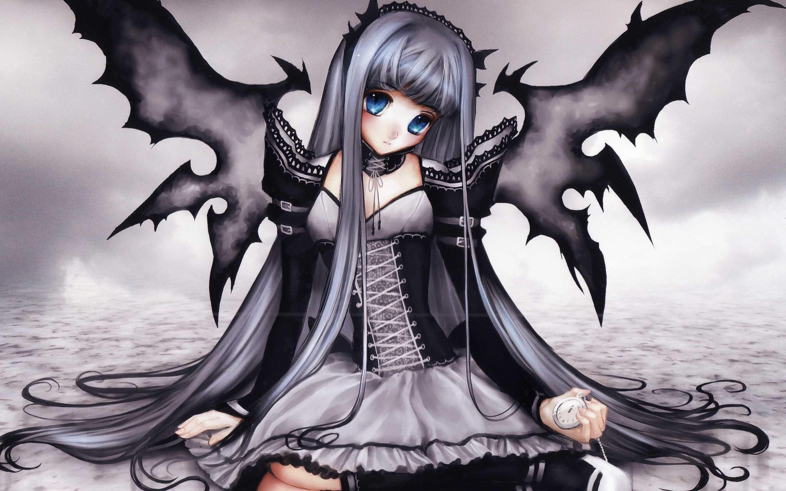 2560x1600 Dark Fairies Wallpaper