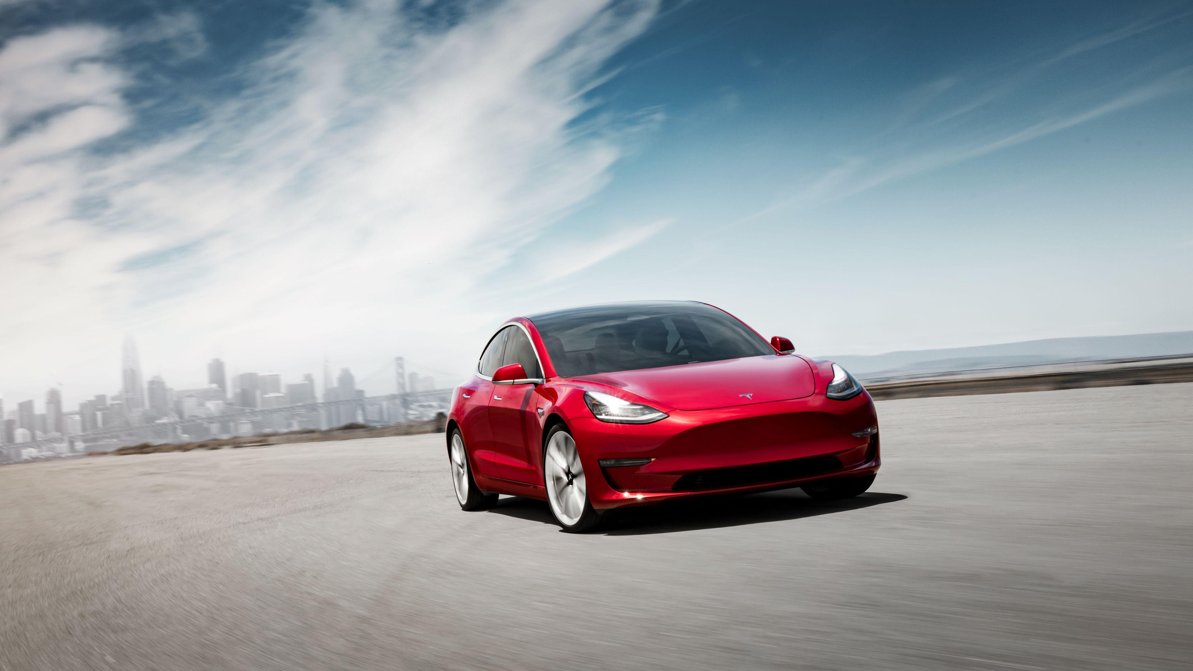 3840x2160 Tesla Model 3 4K 3 Wallpaper. HD Car Wallpaper