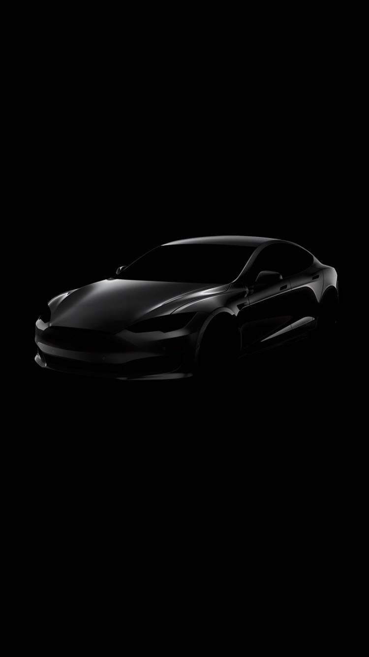 750x1334 I made a Model S wallpaper