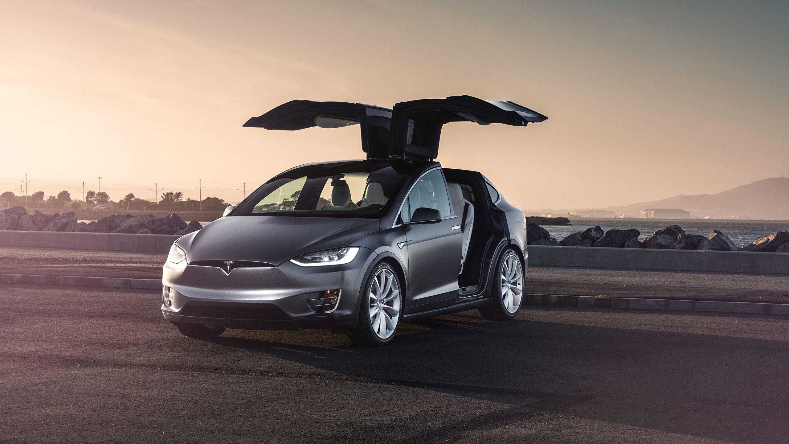 2560x1440 Desktop Wallpaper Tesla Motors Electric X P90D Cars 2560x1440