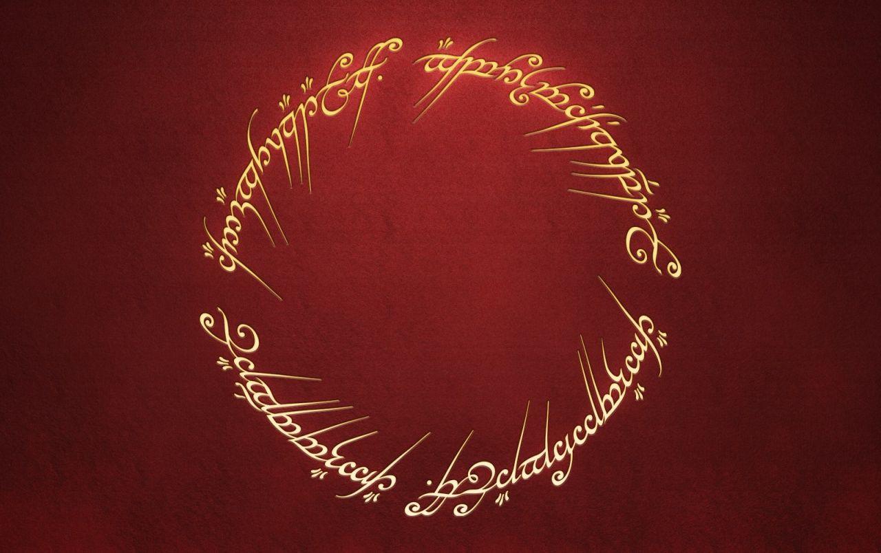 1280x804 One red ring wallpaper. One red ring