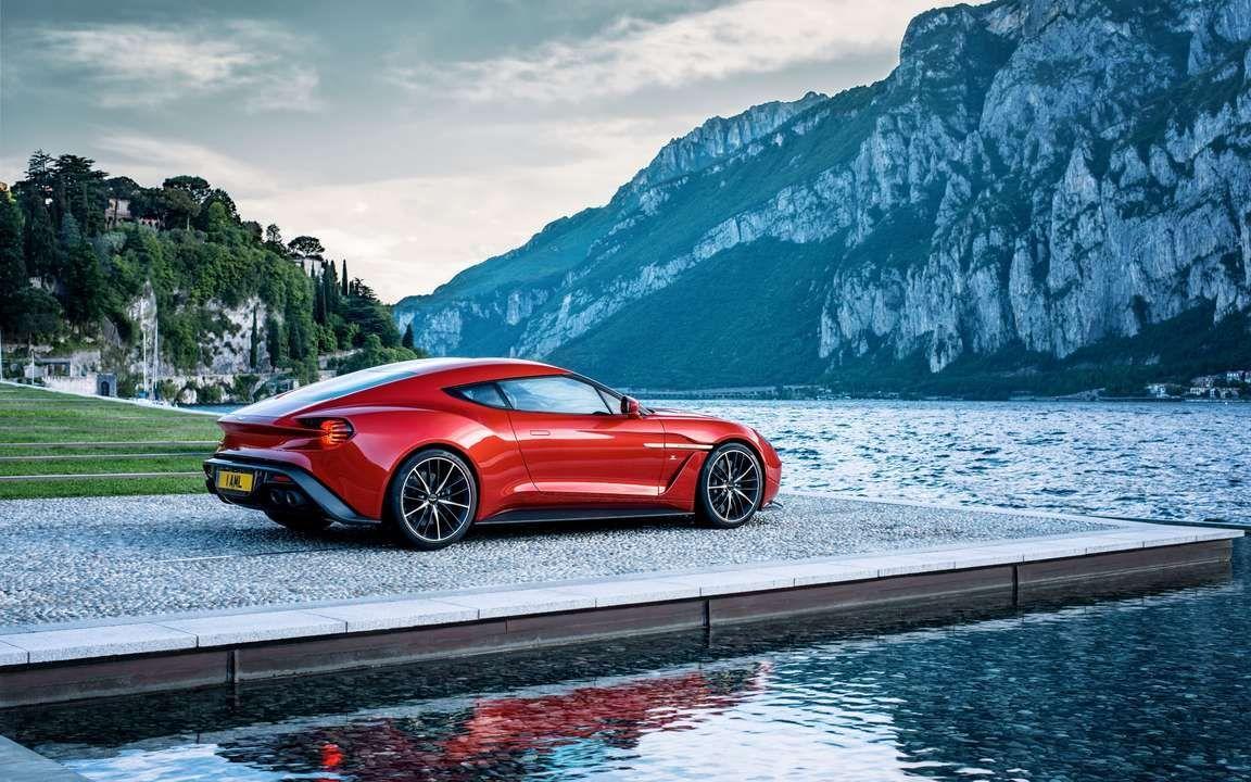 1152x720 Download wallpaper 3840x2400 aston martin, vanquish, red, side