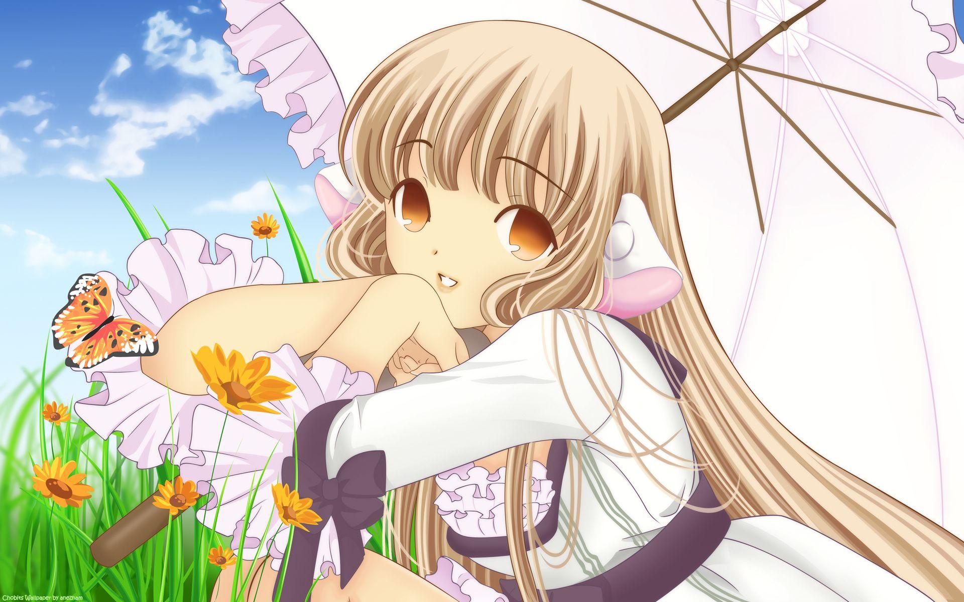 1920x1200 chii chobits. konachan.com.com Anime Wallpaper