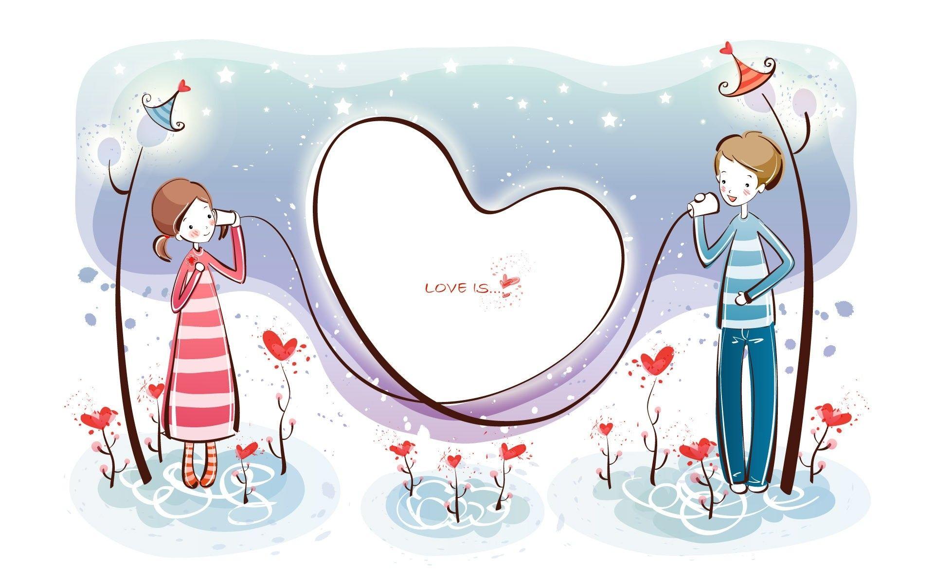1920x1200 Love Dialogue