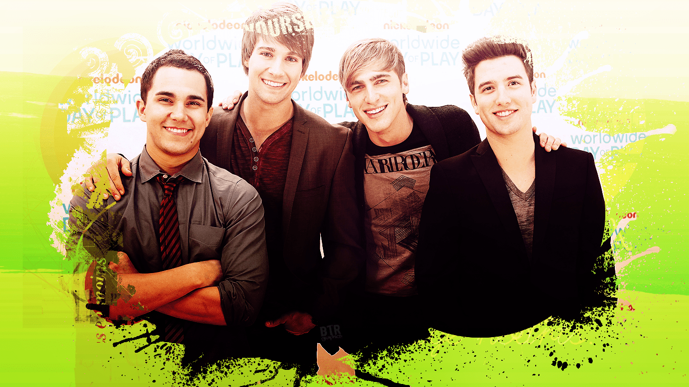 1366x768 Big Time Rush Wallpaper Background Free Schmidt 2012