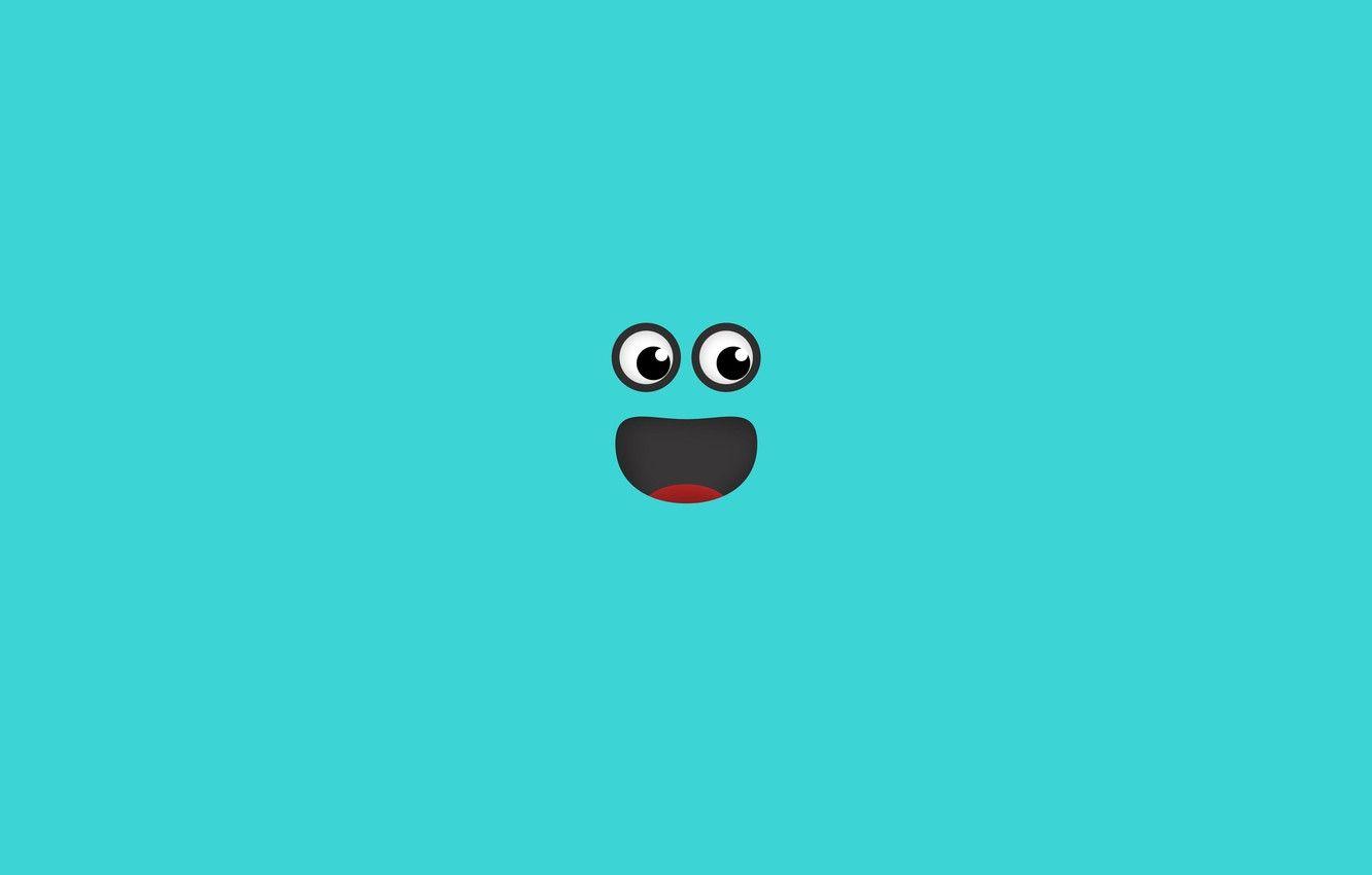 1332x850 Wallpaper surprise, minimalism, emotion image for desktop