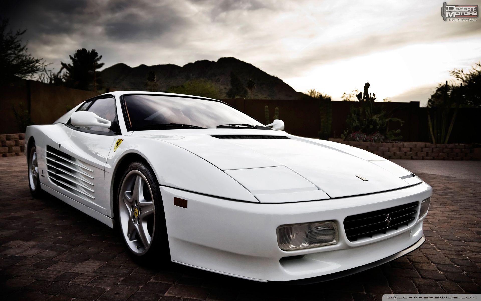 1920x1200 Ferrari 512 White Ferrari Testarossa Wallpaper HD Wallpaper & Background Download