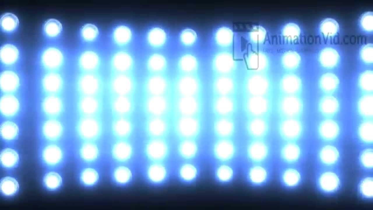 1280x720 Blinking Stadium Lights Animation Wallpaper