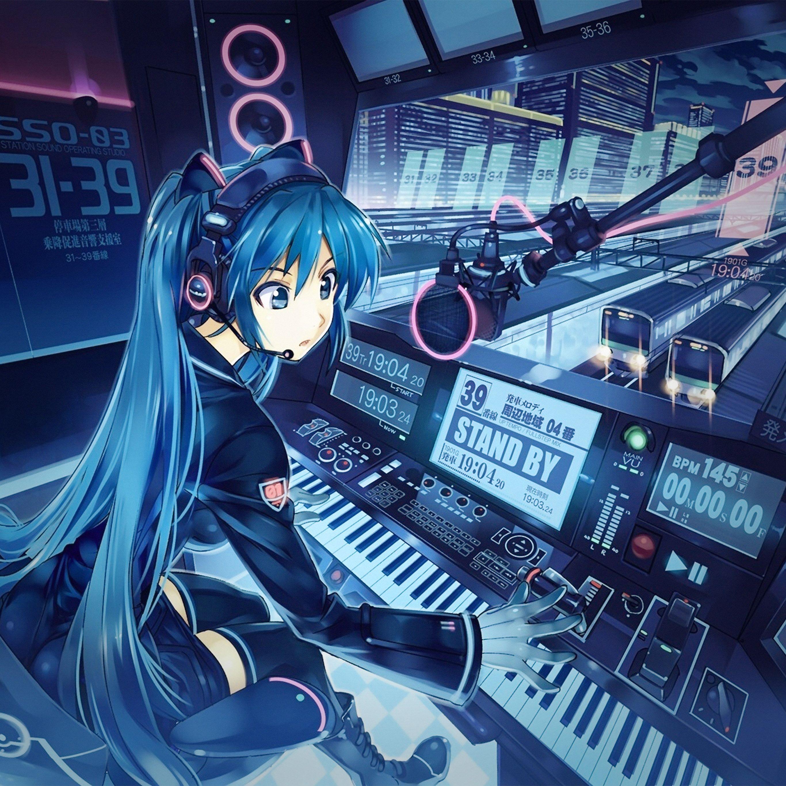 2732x2732 Anime Cute Wallpaper