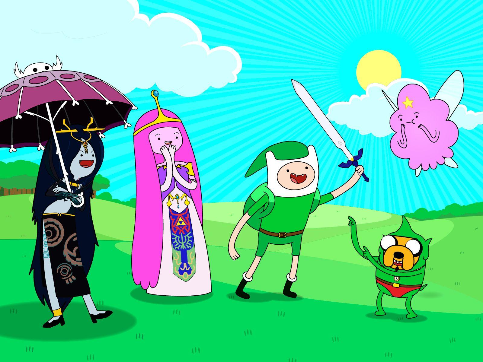 1600x1200 The Legend of Zelda, Adventure Time, Adventure Time with Finn