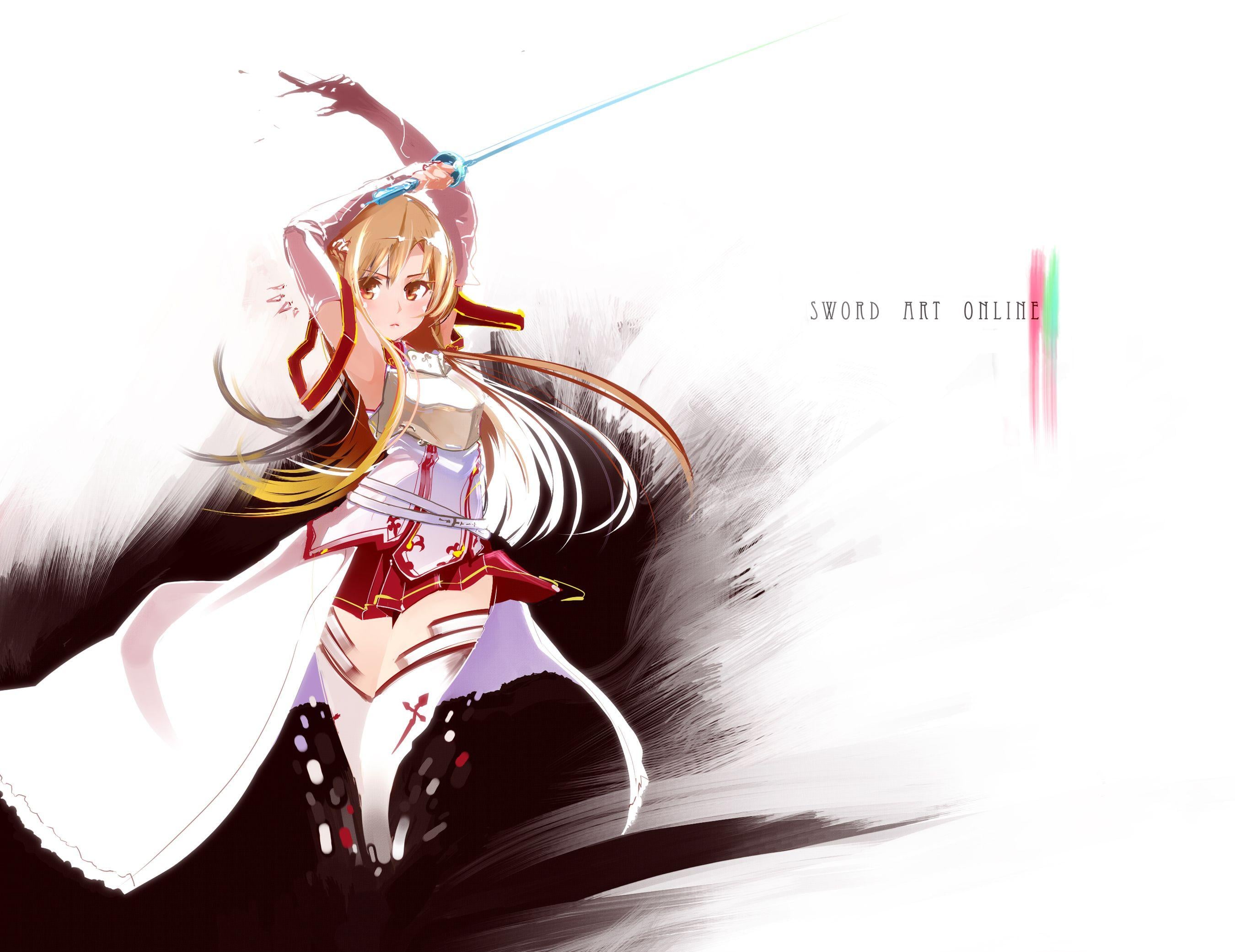 2700x2082 Wallpaper of Девушка Asuna Yuuki из Sword Art Online background