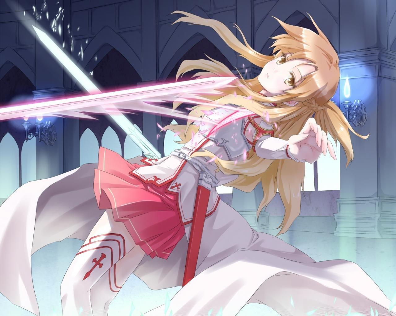 1280x1024 Asuna Yuuki wallpaper 1280x1024 desktop background