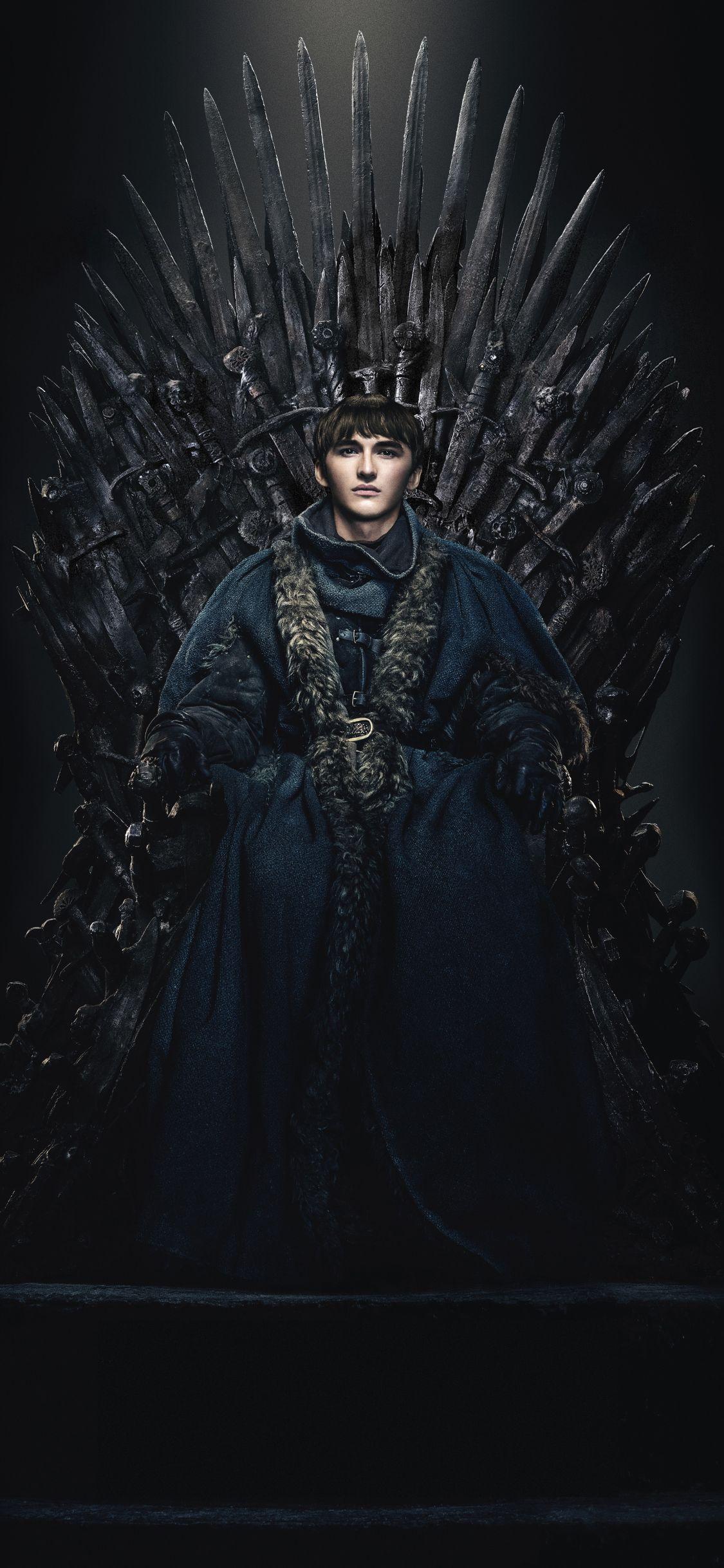 1125x2436 Bran Stark in The Iron Throne iPhone XS, iPhone iPhone