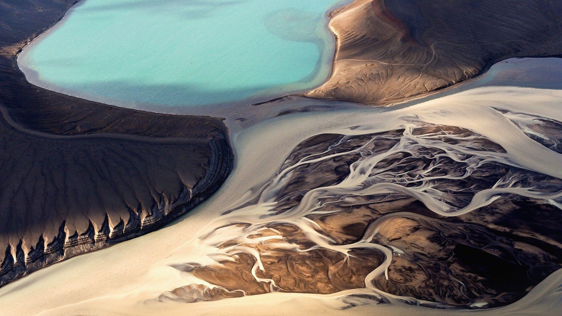 1920x1080 Harsh landscape in Iceland wallpaper and image