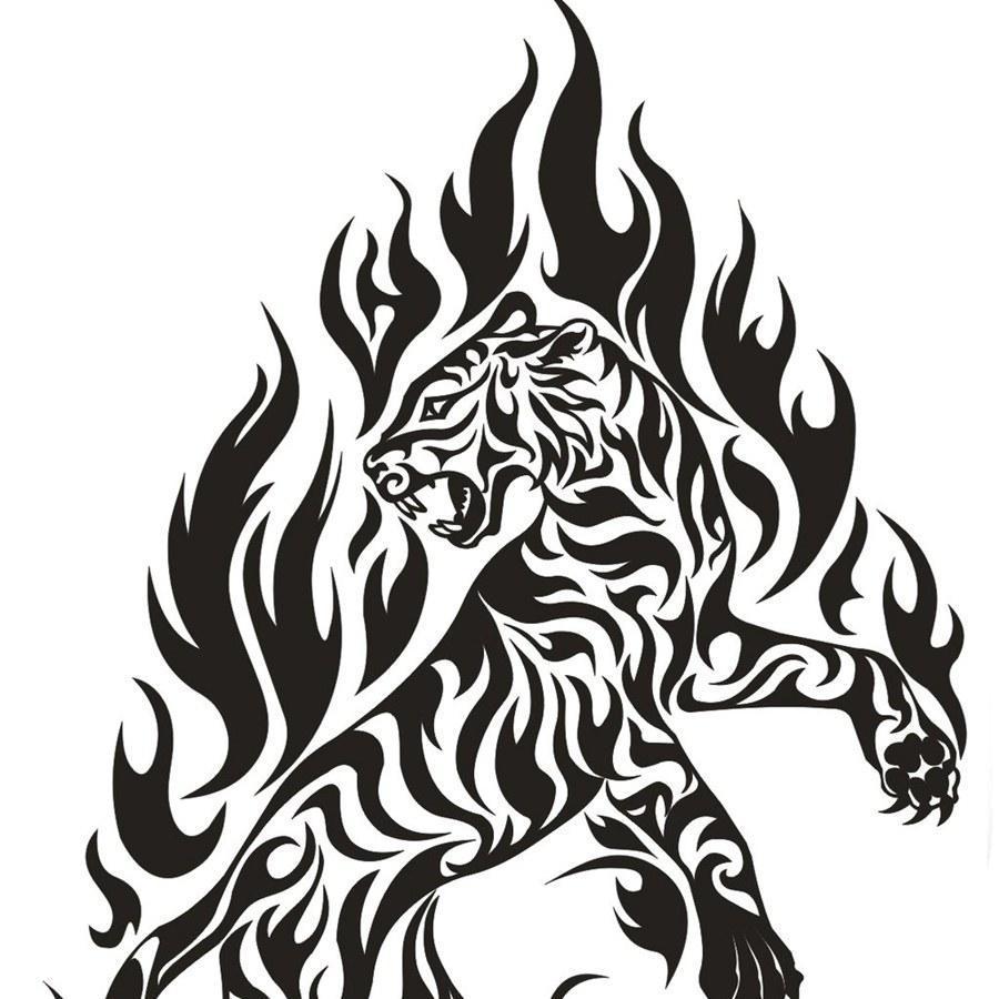 900x900 TIGER TATTOO Wallpaper v1 for Android