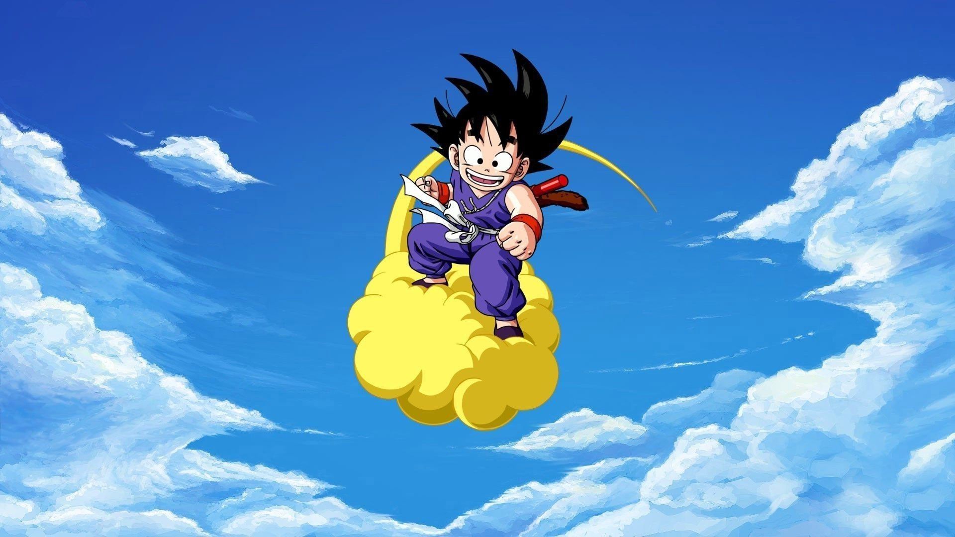1920x1080 Goku Happy Wallpaper