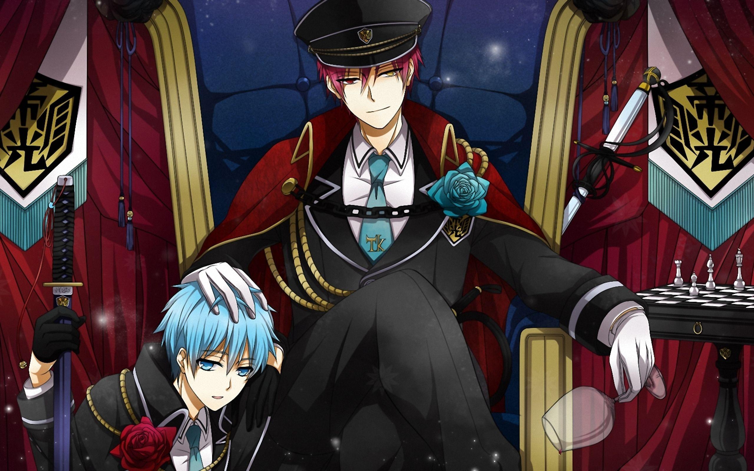 2560x1600 kuroko no basket, akashi seijuurou, kuroko tetsuya