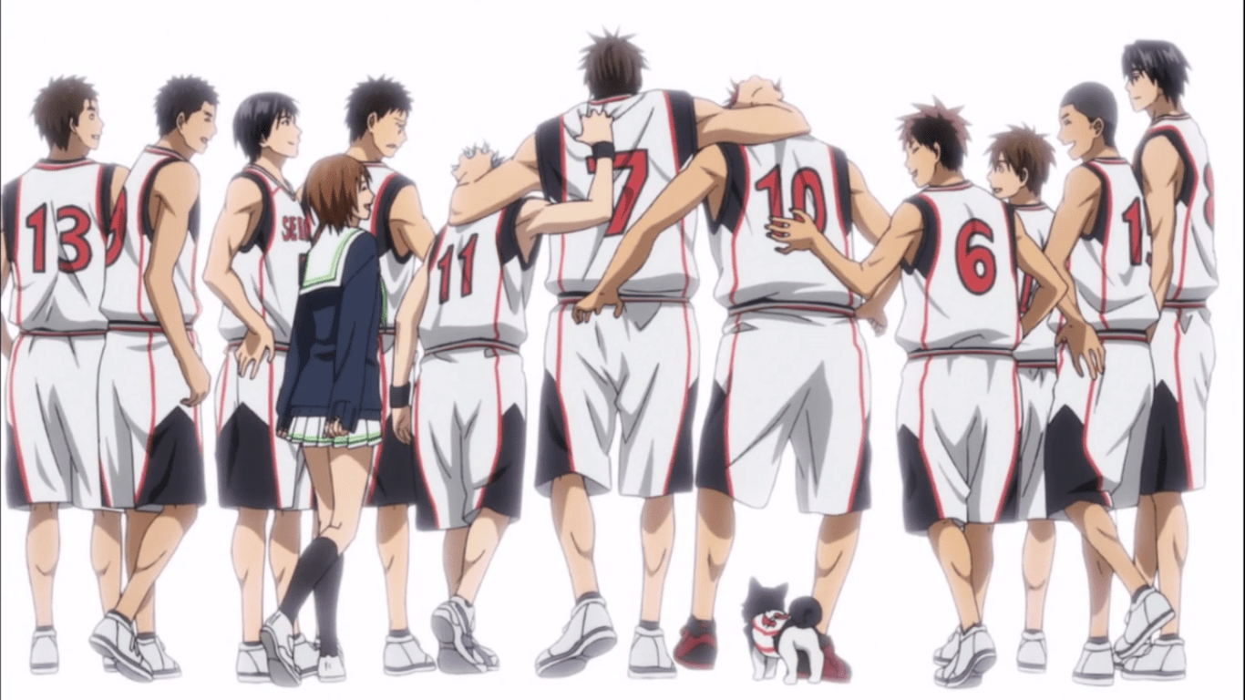 1366x768 Kuroko's Basketball Characters 17 Cool HD Wallpaper