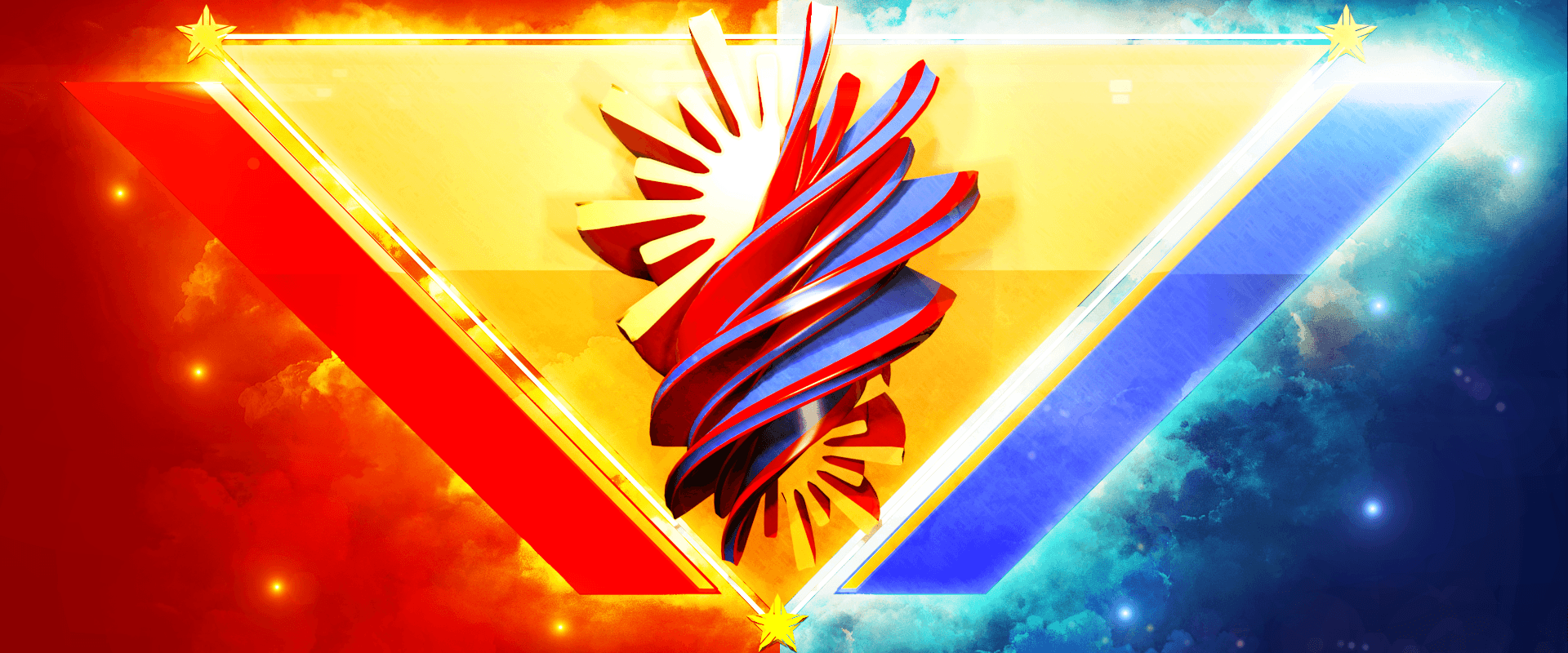 1920x800 Philippine Flag Wallpaper