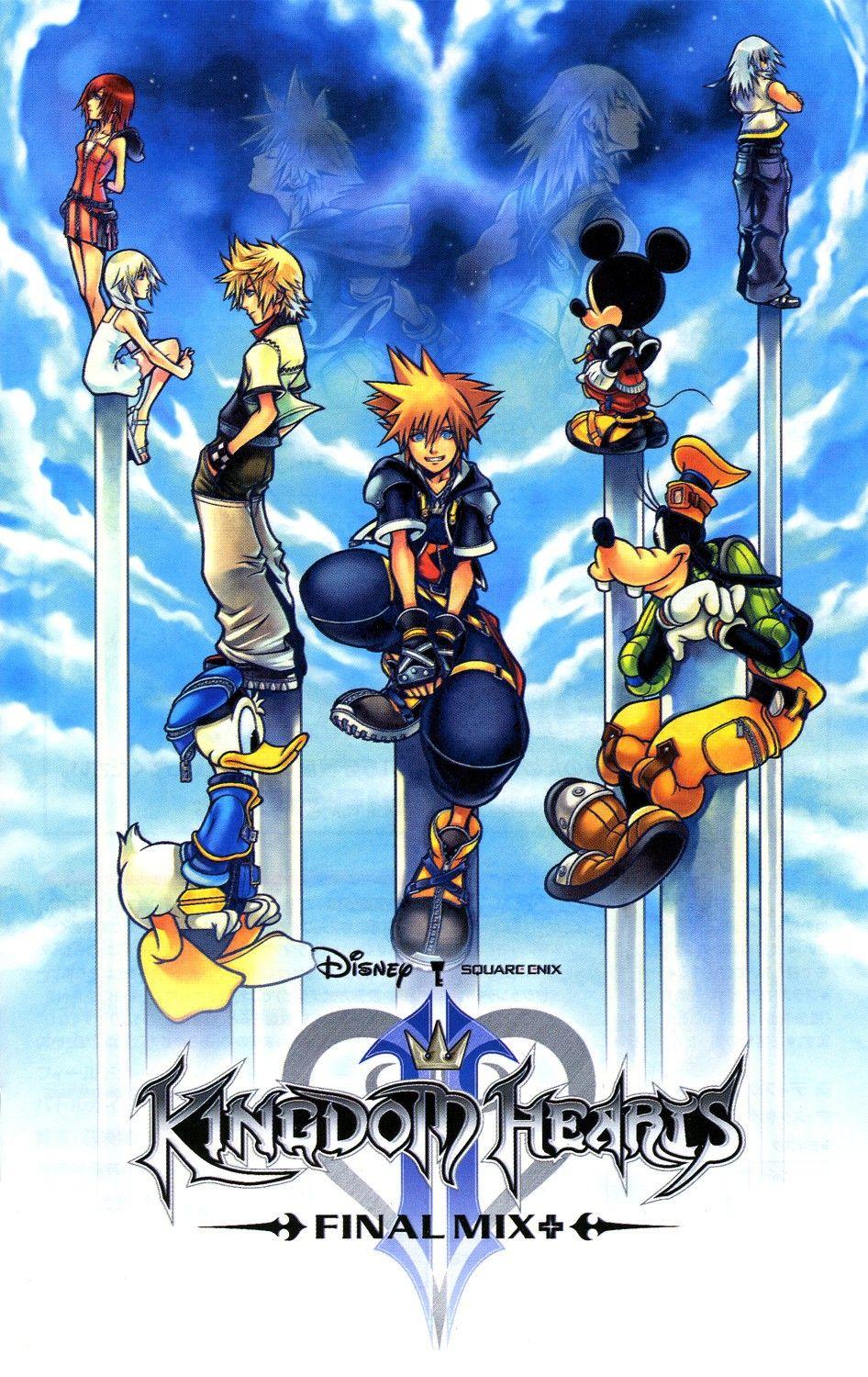 946x1500 Kingdom Hearts II Mobile Wallpaper Anime Image Board