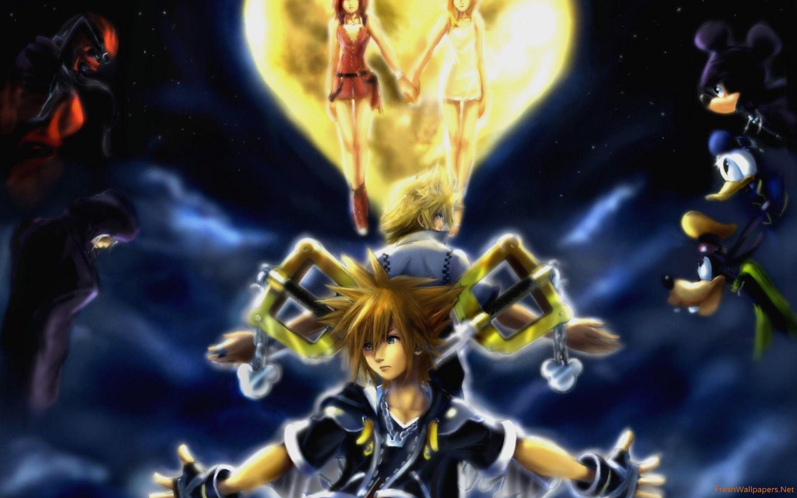2560x1600 Kingdom Hearts 2 wallpaper