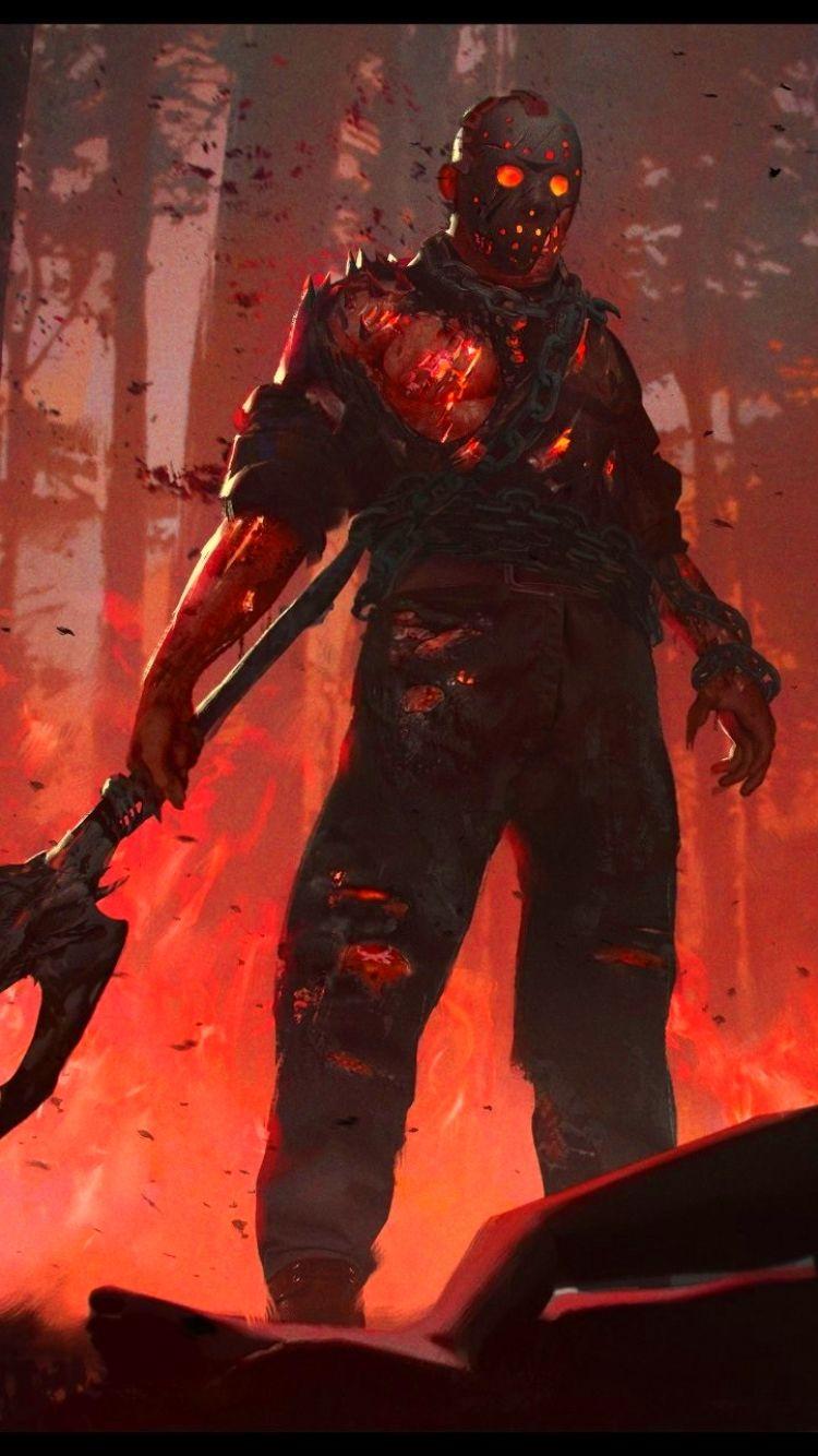 750x1334 Friday The 13th Game Phone Wallpaper & Background