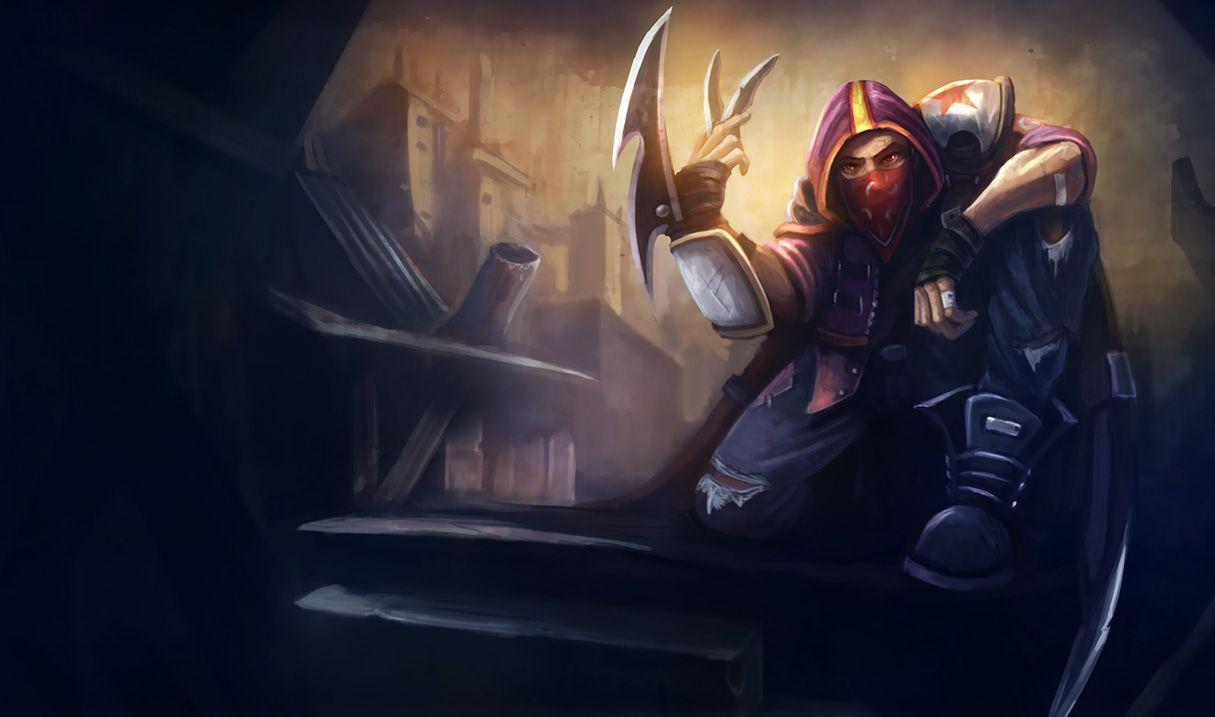 1215x717 League of Legends Talon Wallpaper (Chinese + American)