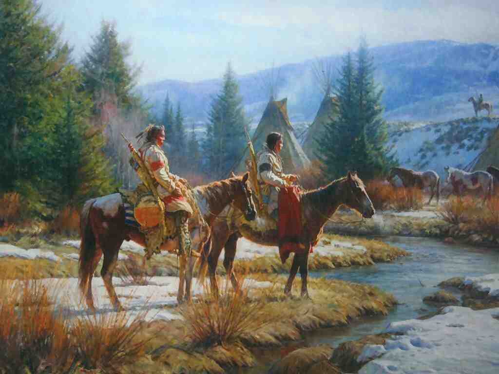 1024x768 Indian art pic. Native American Art & Everything Else Indian