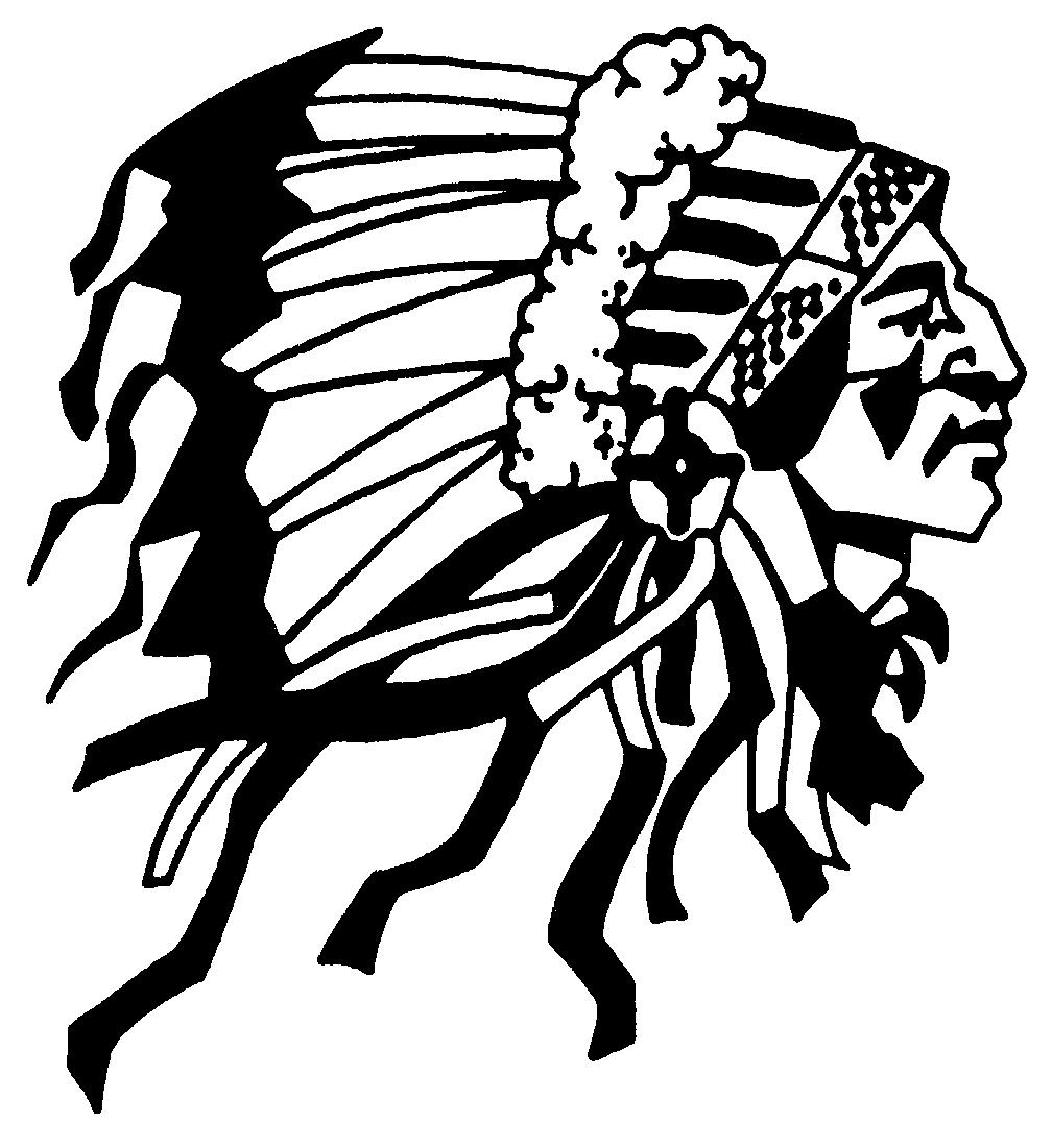 1008x1101 Indian Chief Head Clip Art