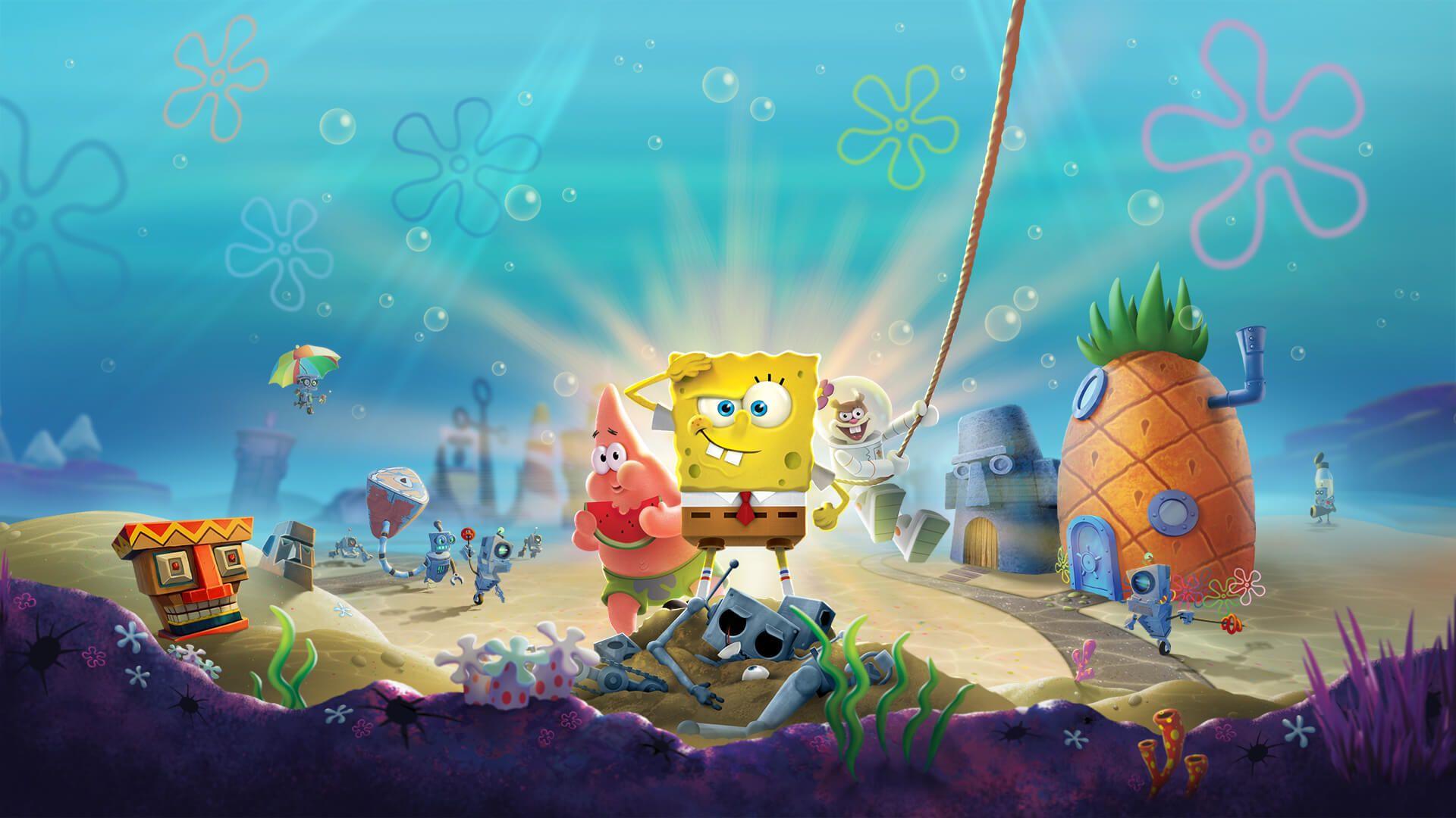 Spongebob Background Wallpaper