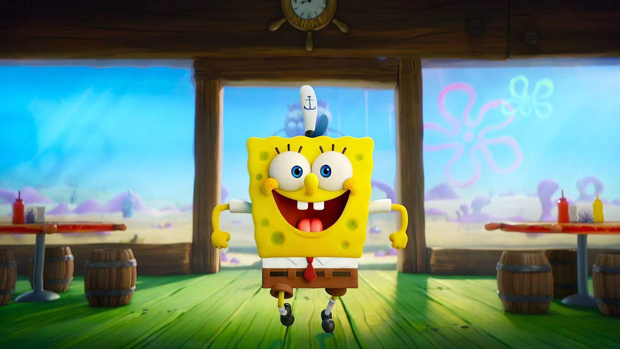 2048x1152 Spongebob Funny Wallpaper