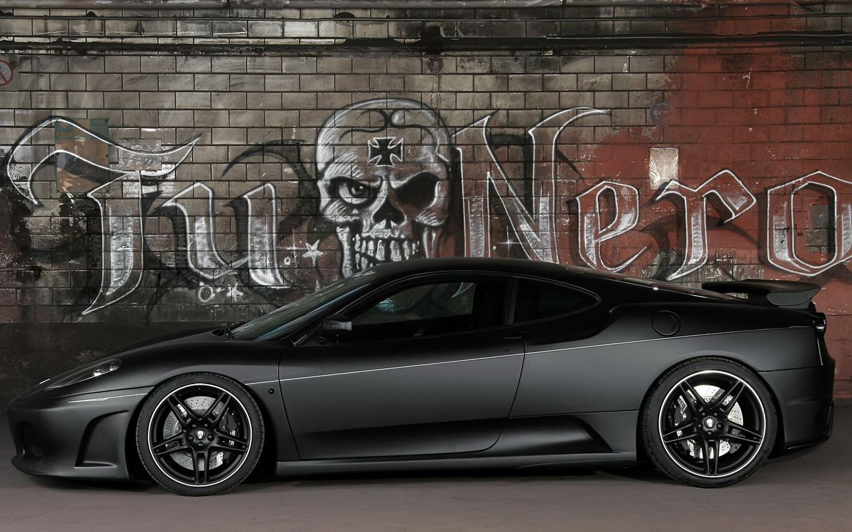 1680x1050 Black Ferrari Car HD Image Cars Sport
