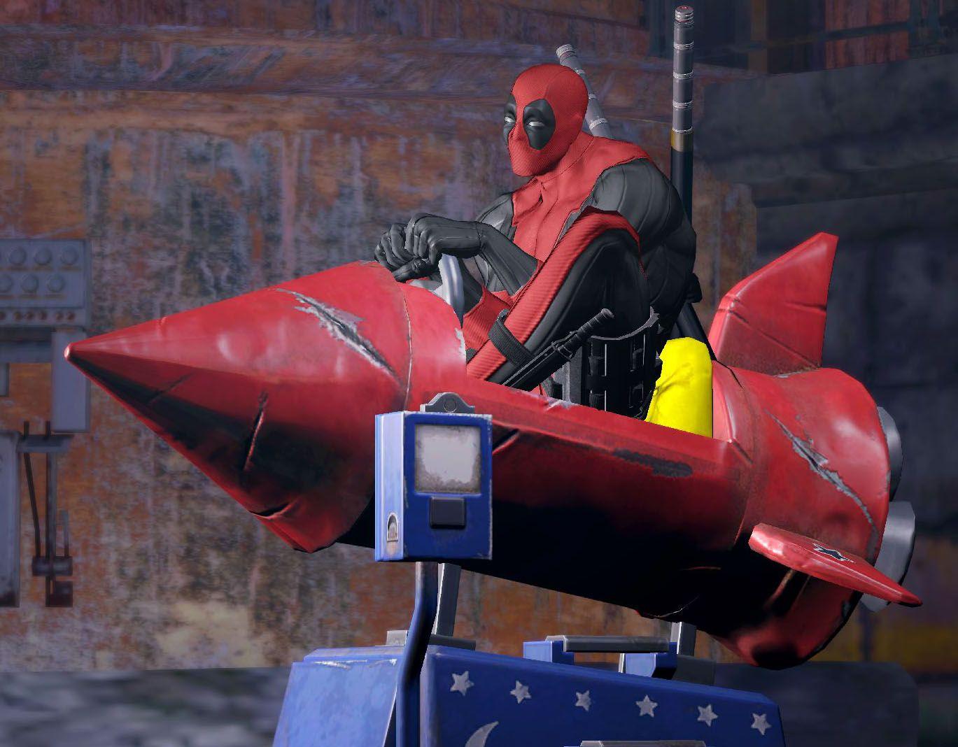 1369x1068 Gallery For > Deadpool Game Wallpaper