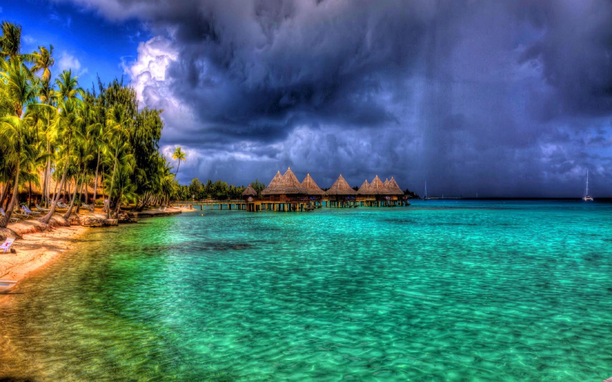 2560x1600 Bora Bora Beach In Paynes Bay Wide :