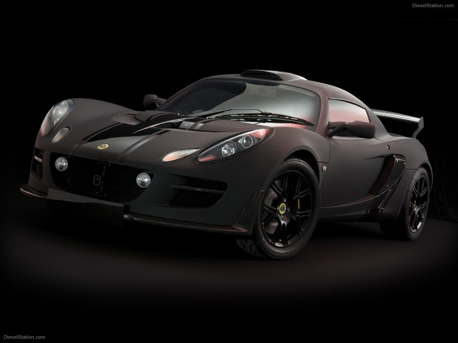 1600x1200 Lotus Exige Matte Black Final Edition 2011 Exotic Car Wallpaper