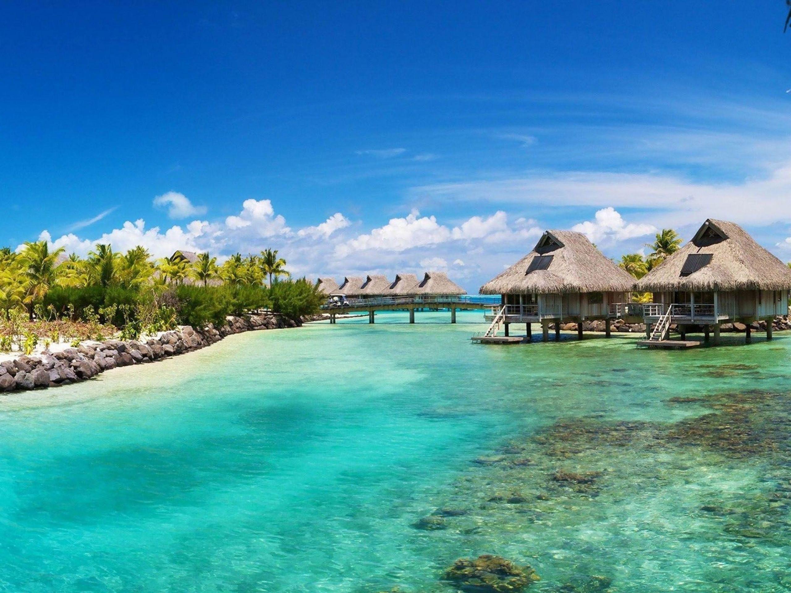 2560x1920 Bora Bora Beach Picture Wallpaper 4414 Wallpaper