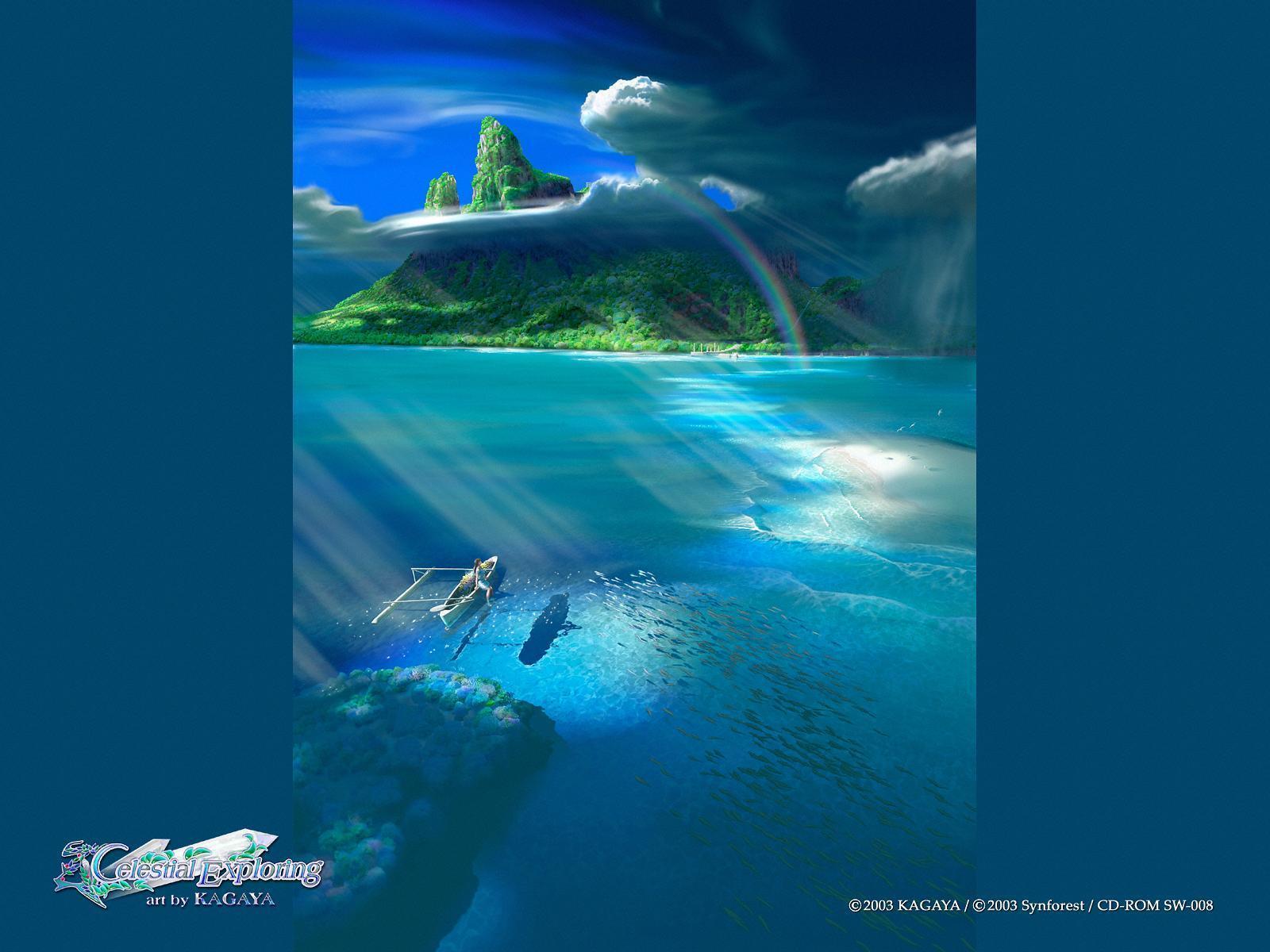 1600x1200 Best fantasy wallpaper of author Kagaya Yutaka