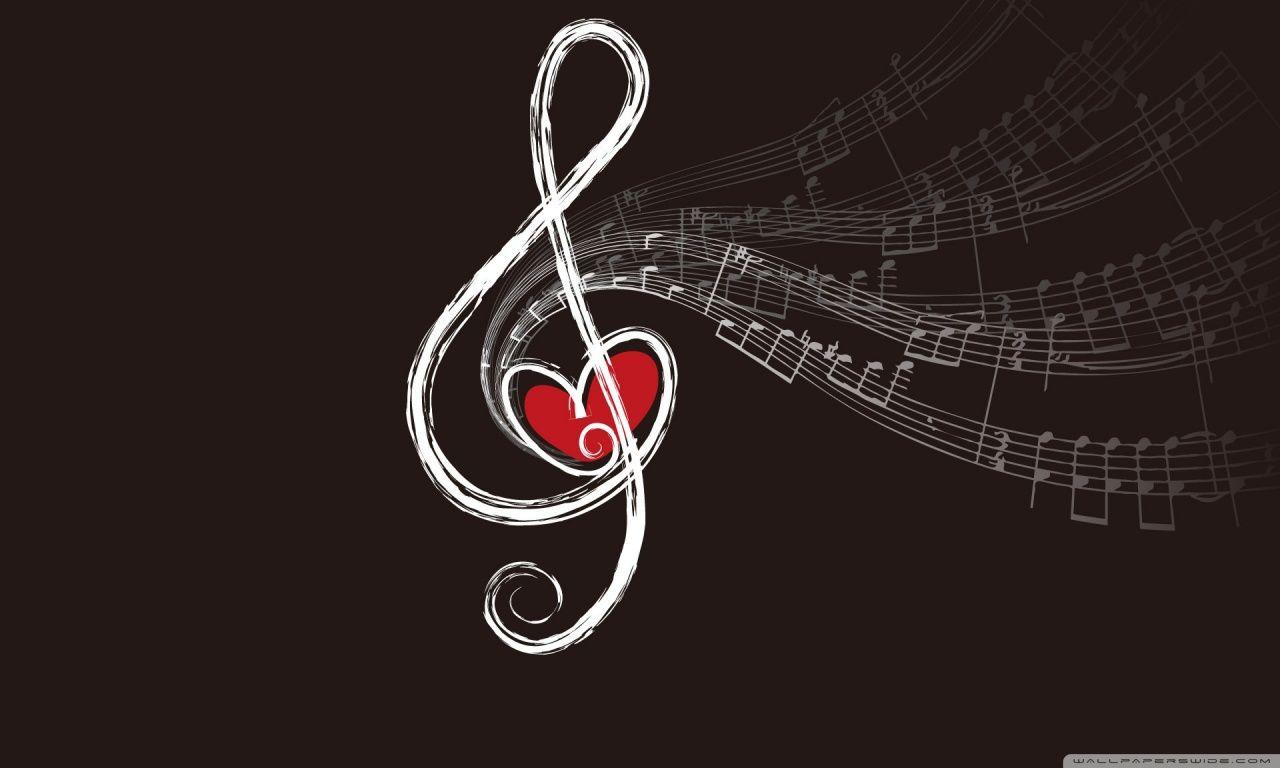 1280x768 Musical Notes Ultra HD Desktop Background Wallpaper for 4K UHD TV