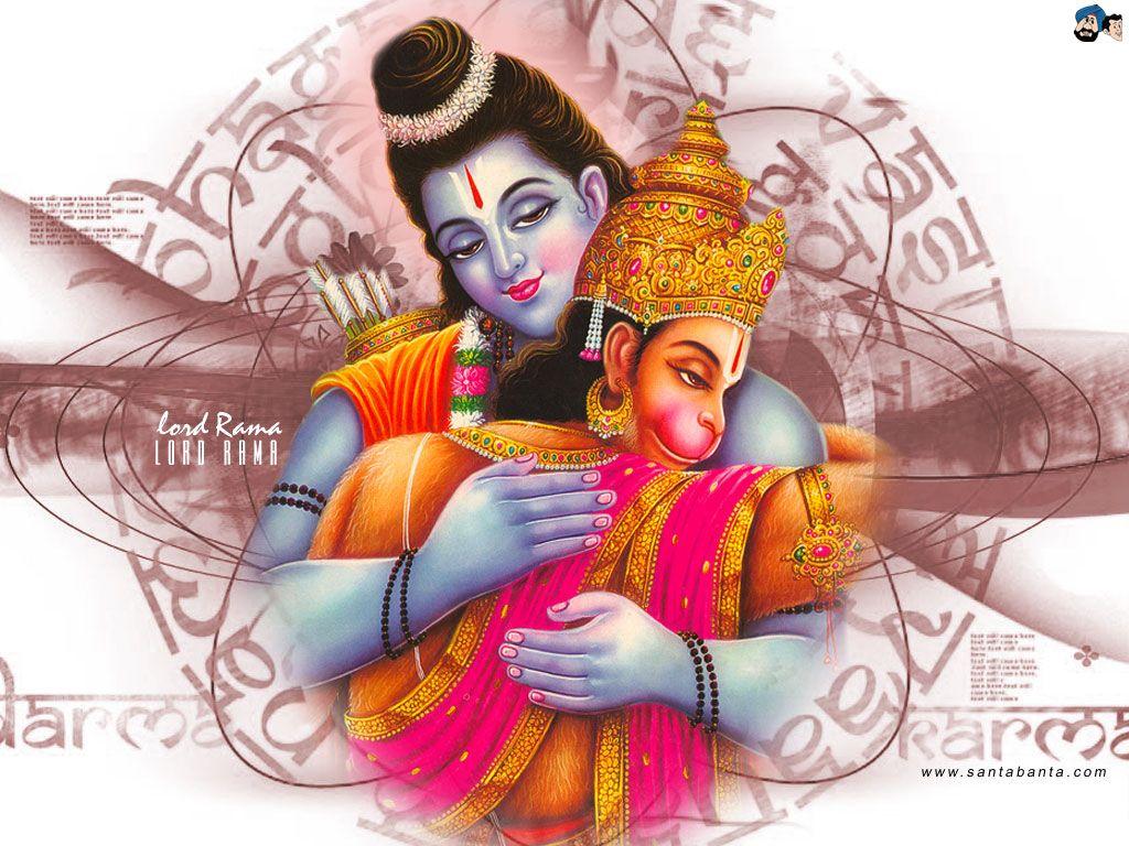 1024x768 Lord Rama Wallpaper
