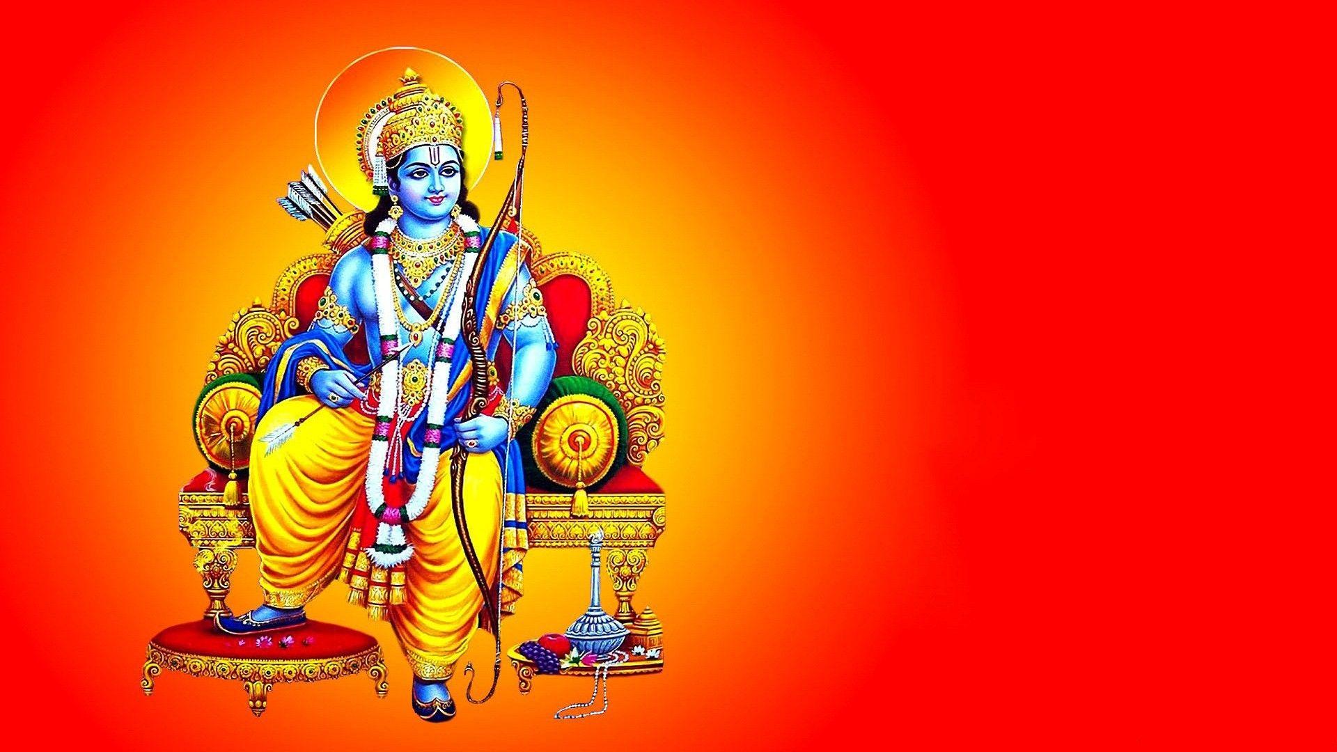 1920x1080 Lord Rama Wallpaper High Resolution. Hindu Gods and Goddesses