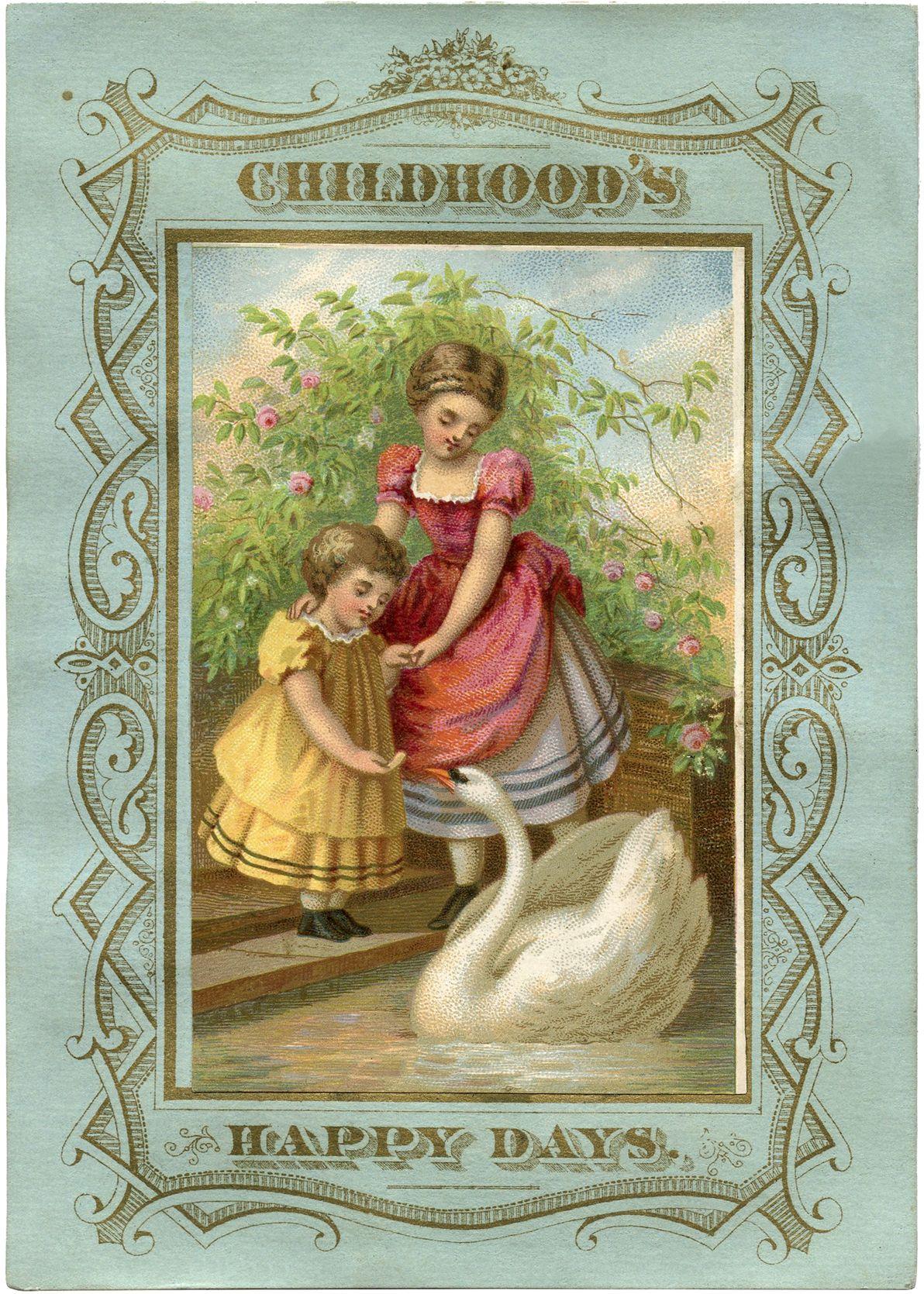 1192x1670 Nostalgic Happy Days Image! Graphics Fairy